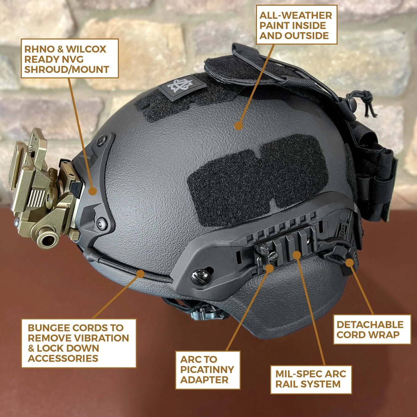 Military Helmets (IIIA+ Ballistic Helmets) - Atomic Defense