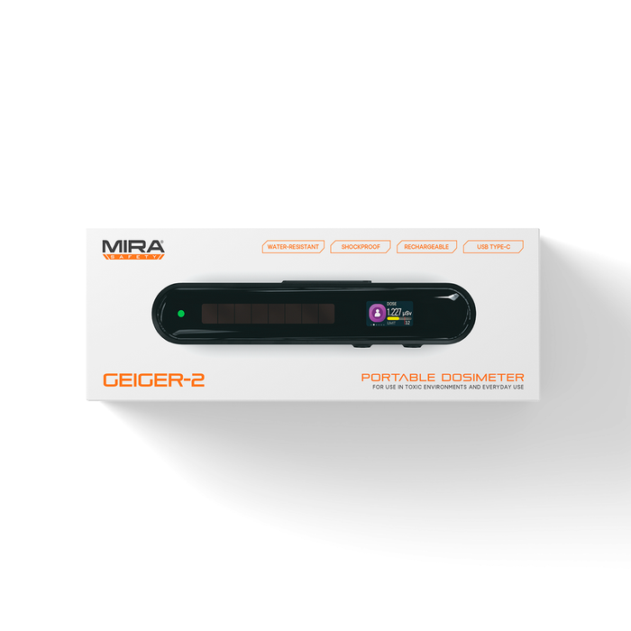 Mira Safety Geiger-2 Portable Dosimeter