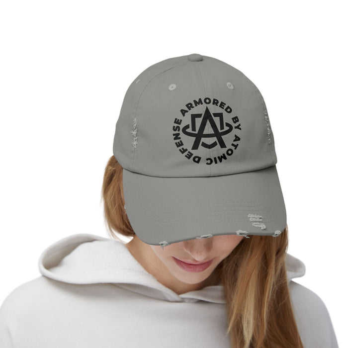 Atomic Defense Unisex Distressed Cap