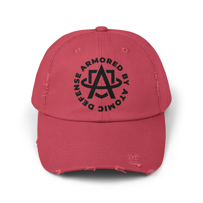 Atomic Defense Unisex Distressed Cap