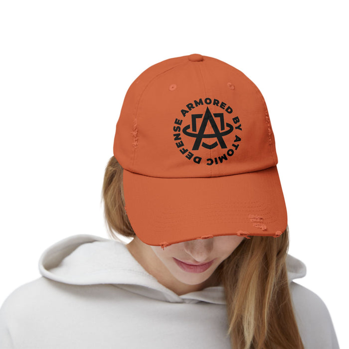 Atomic Defense Unisex Distressed Cap