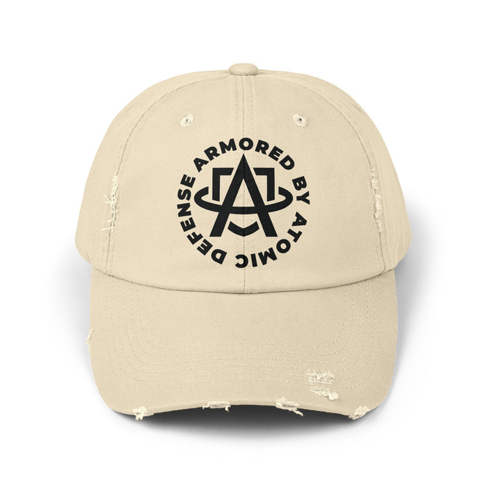 Atomic Defense Unisex Distressed Cap