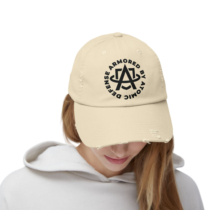 Atomic Defense Unisex Distressed Cap