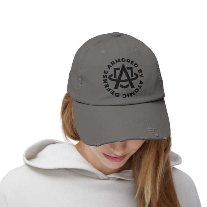 Atomic Defense Unisex Distressed Cap