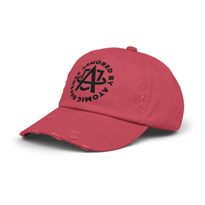 Atomic Defense Unisex Distressed Cap