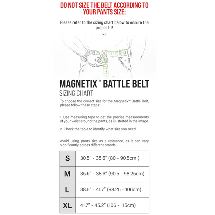 Agilite Magnetix Battle Belt | Battle Proven MOLLE Belt