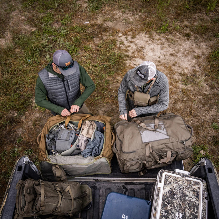 Eberlestock Atlas | Tactical Duffel Bag w/ Rain Fly & Locking Zippers