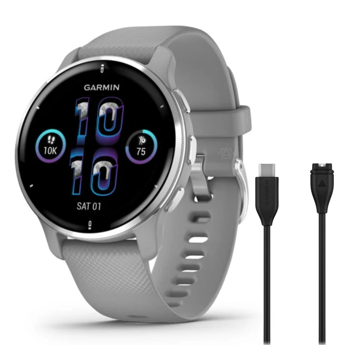 Garmin Venu 2 Plus | Fitness Smartwatch w/ Wi-Fi & SOS