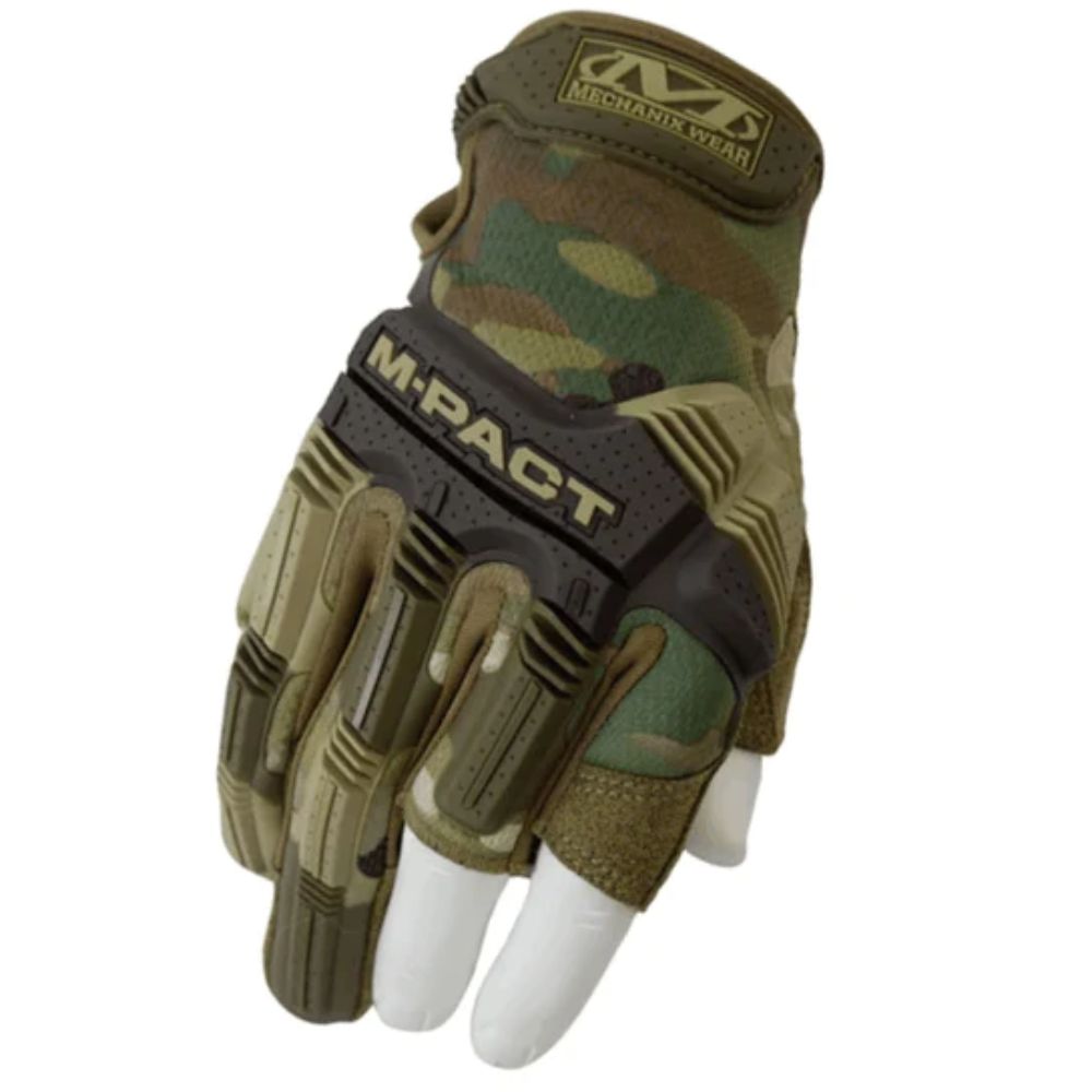 Mechanix Wear M-Pact Fingerless Gloves Duty Work Airsoft Impact