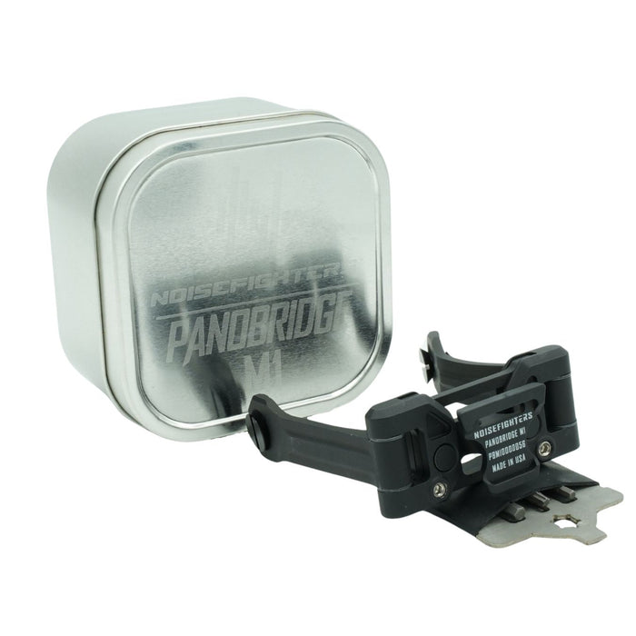 Noisefighters Panobridge M1 | Lightweight Dual NVG Mount | For Dovetail-Style Mounts