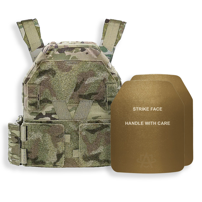 Agilite Sub-Zero | Slick Plate Carrier w/ Elastic Modular Cummerbund