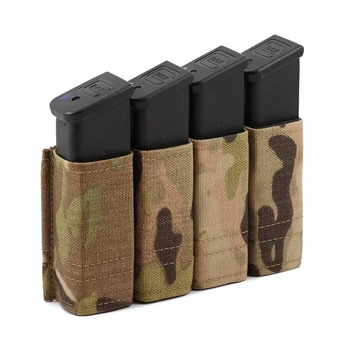 Esstac Quad Pistol KYWI Pouch | Includes 4 Fight Light Malice Clips