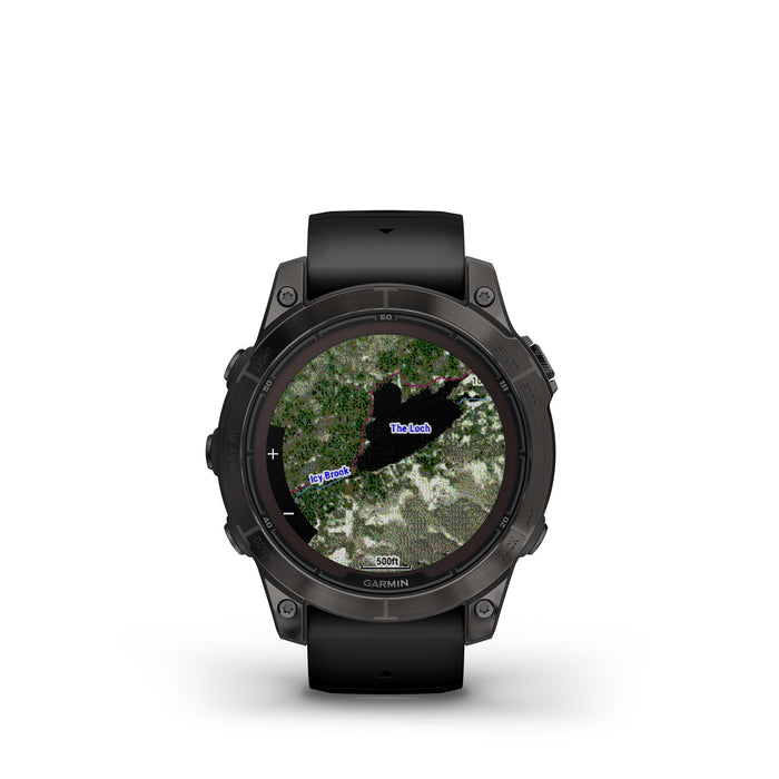 Garmin Fenix 7 Pro Sapphire Solar | Solar Powered Smartwatch w/ ECG
