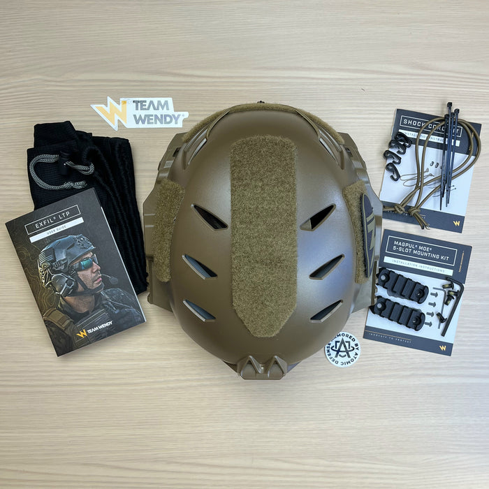 Team Wendy EXFIL LTP | Bump Helmet w/ Exfil Rail 3.0